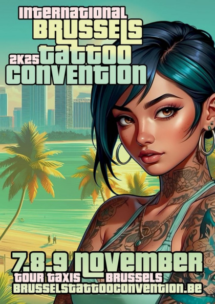 Brussels Tattoo Convention 2025 | 07 - 09 November 2025