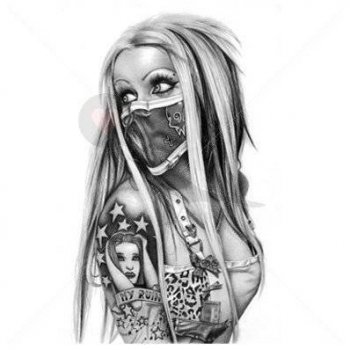 Artista del tatuaje Милена Грановски