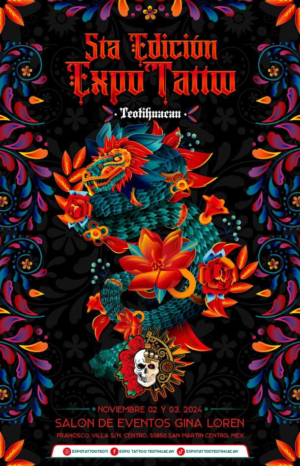 Expo Tattoo Teotihuacan 2024 Expo Tattoo Teotihuacan 2024