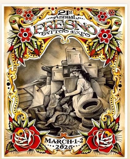 Fresno Tattoo Expo 2025 | 01 - 02 March 2025