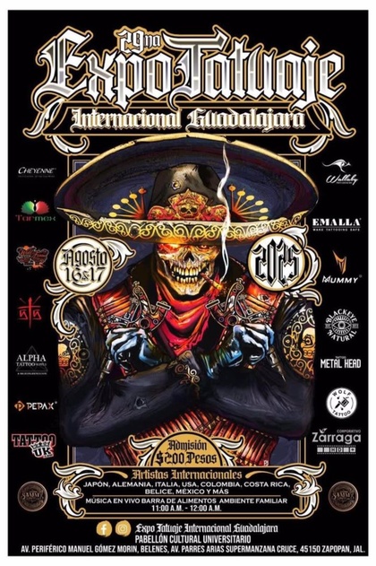 Guadalajara Expo Tatuaje 2025 | 16 - 17 August 2025