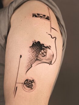 Graphic tattoo