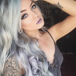 🔥 Fotos sensuales, portafolio de modelo  #5881 Modelo de tatuajes Riley Alessandra