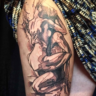 tatuaje #5110 | Tattoo Artist L'oiseau (Franck Solers)