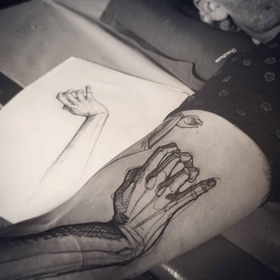 tatuaje #5125 | Tattoo Artist L'oiseau (Franck Solers)