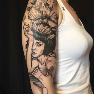 tatuaje #5132 | Tattoo Artist L'oiseau (Franck Solers)