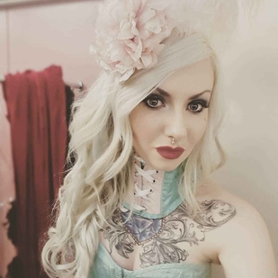 🔥 Fotos sensuales, portafolio de modelo  #6308 Modelo de tatuajes Jade Zombie