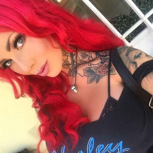 🔥 Fotos sensuales, portafolio de modelo  #5985 Modelo de tatuajes Kimberley Ann