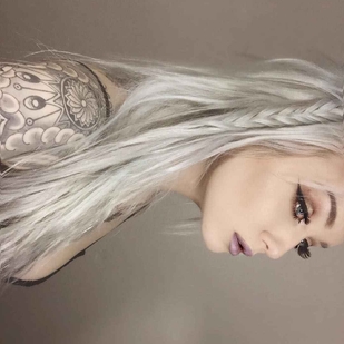 🔥 Fotos sensuales, portafolio de modelo  #5855 Modelo de tatuajes Riley Alessandra