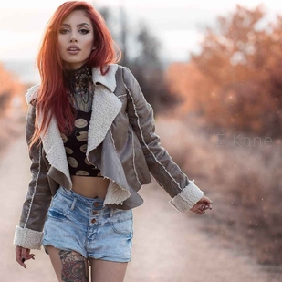 🔥 Fotos sensuales, portafolio de modelo  #6530 Modelo de tatuajes Karla Blackburn