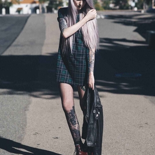 🔥 Fotos sensuales, portafolio de modelo  #6231 Modelo de tatuajes Kimberry Behets