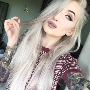 🔥 Fotos sensuales, portafolio de modelo  #6224 Modelo de tatuajes Kimberry Behets