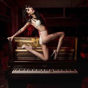 🔥 Fotos sensuales, portafolio de modelo  #6538 Modelo de tatuajes Karla Blackburn