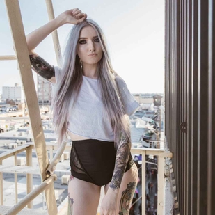 🔥 Fotos sensuales, portafolio de modelo  #6200 Modelo de tatuajes Kimberry Behets