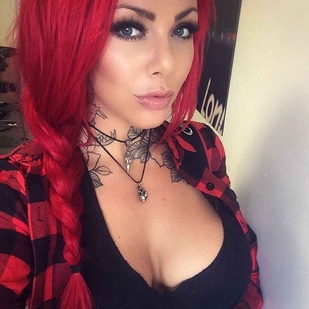 🔥 Fotos sensuales, portafolio de modelo  #6010 Modelo de tatuajes Kimberley Ann