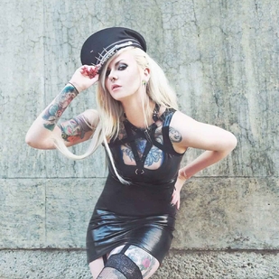 🔥 Fotos sensuales, portafolio de modelo  #6356 Modelo de tatuajes Jade Zombie