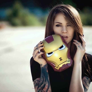 🔥 Fotos sensuales, portafolio de modelo  #6124 Modelo de tatuajes Jackie Janzer