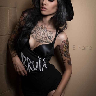 🔥 Fotos sensuales, portafolio de modelo  #6557 Modelo de tatuajes Karla Blackburn