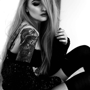 🔥 Fotos sensuales, portafolio de modelo  #6174 Modelo de tatuajes Kimberry Behets