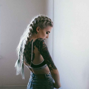 🔥 Fotos sensuales, portafolio de modelo  #6201 Modelo de tatuajes Kimberry Behets