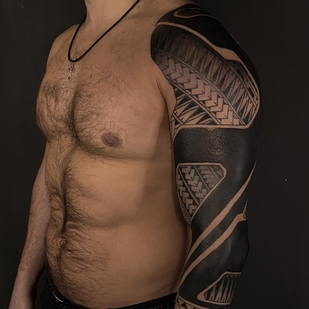 Masculino Color Estilo del Autor tatuaje en Manga #62819 | Tattoo Artist Maxim Desnev