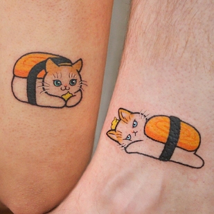 Femenino Color Ilustrativo tatuaje en Pierna #63386 | Tattoo Artist Yoon