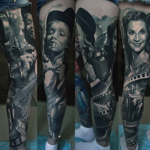 Negro y Gris  tatuaje #6968 | Tattoo Artist Yevhen Dikov