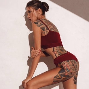 🔥 Fotos sensuales, portafolio de modelo  #28630 Modelo de tatuajes Ekaterina Khalikova