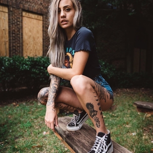 🔥 Fotos sensuales, portafolio de modelo  #35322 Modelo de tatuajes Dom