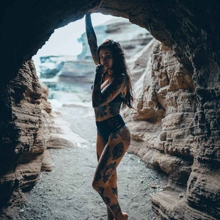 🔥 Fotos sensuales, portafolio de modelo  #17725 Modelo de tatuajes Michelle Maron