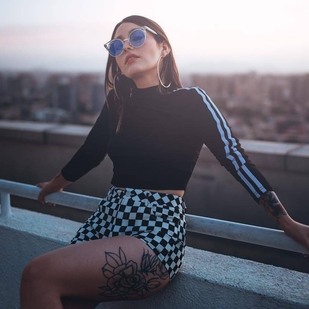 🔥 Fotos sensuales, portafolio de modelo  #28831 Modelo de tatuajes Mica