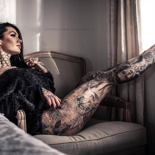 🔥 Fotos sensuales, portafolio de modelo  #29157 Modelo de tatuajes Bee Phillips