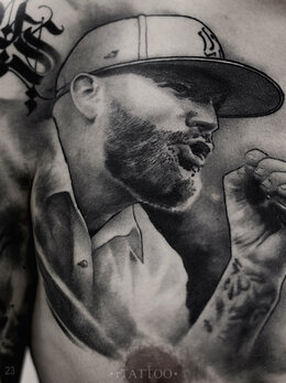 Graphic tattoo