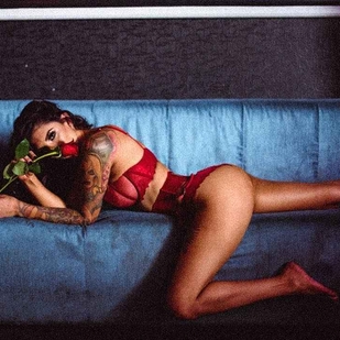 🔥 Fotos sensuales, portafolio de modelo  #18398 Modelo de tatuajes Candice Retell