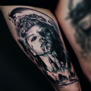 Color  tatuaje #53473 | Tattoo Artist Dmitriy Sheyb