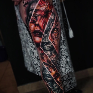 Color  tatuaje #53478 | Tattoo Artist Dmitriy Sheyb