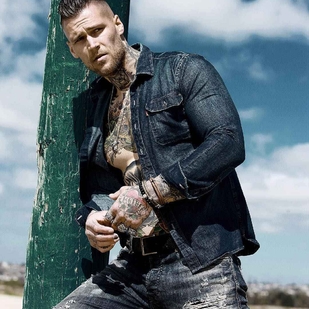 🔥 Fotos sensuales, portafolio de modelo  #10547 Modelo de tatuajes Marshall Perrin