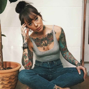 🔥 Fotos sensuales, portafolio de modelo  #19650 Modelo de tatuajes Sammi Jefcoate