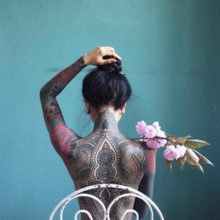 🔥 Fotos sensuales, portafolio de modelo  #20034 Modelo de tatuajes Anh Wisle