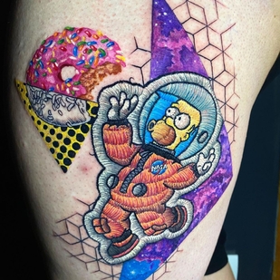 Color  tatuaje en Hombro #39782 | Tattoo Artist Duda Lozano