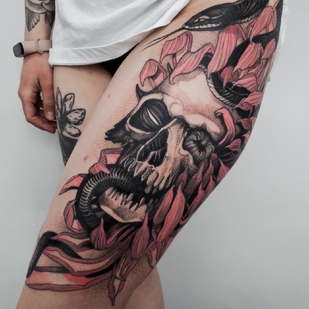 tatuaje #54630 | Tattoo Artist Dmitriy Thornboy