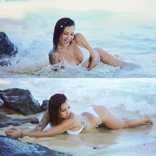 🔥 Fotos sensuales, portafolio de modelo  #949 Modelo de tatuajes Kesia Anaya