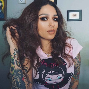 🔥 Fotos sensuales, portafolio de modelo  #785 Modelo de tatuajes Lora Arellano