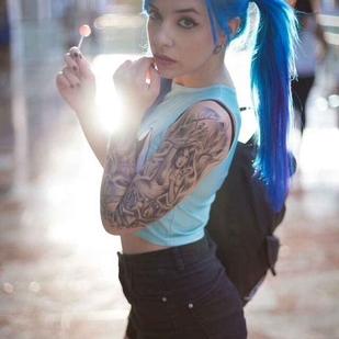 🔥 Fotos sensuales, portafolio de modelo  #20516 Modelo de tatuajes Saria