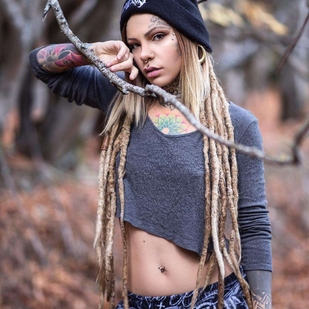 🔥 Fotos sensuales, portafolio de modelo  #21037 Modelo de tatuajes Paula Moraes