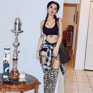 🔥 Fotos sensuales, portafolio de modelo  #20569 Modelo de tatuajes Lia Jungla