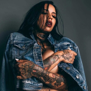 🔥 Fotos sensuales, portafolio de modelo  #20892 Modelo de tatuajes Elle Audra