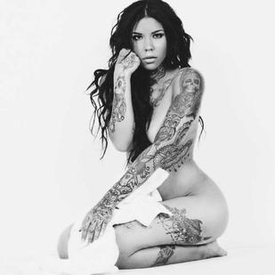 🔥 Fotos sensuales, portafolio de modelo  #20900 Modelo de tatuajes Elle Audra