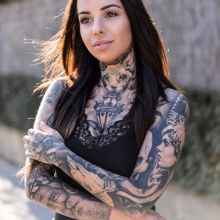 🔥 Fotos sensuales, portafolio de modelo  #30601 Modelo de tatuajes Nina Lüthy