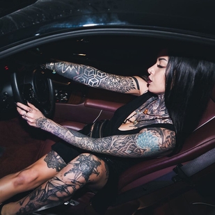 🔥 Fotos sensuales, portafolio de modelo  #36323 Modelo de tatuajes Diana Madness